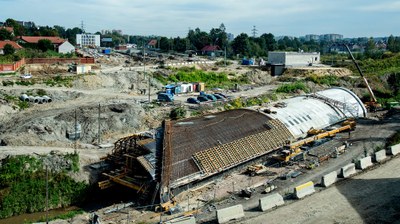 Obiekt M-11A w ciągu trasy Łagiewnickiej, Kraków, Polska