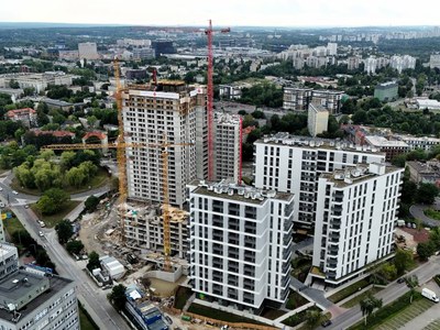 Rozwiązania ULMA na budowie kolejnego wysokościowca w Katowicach