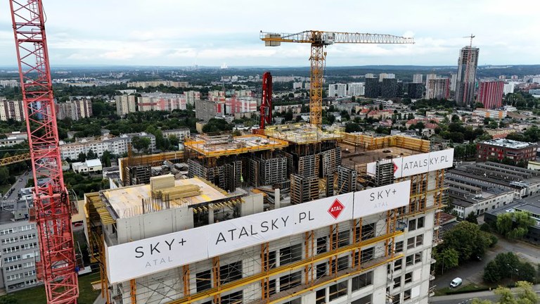 Rozwiązania ULMA na budowie kolejnego wysokościowca w Katowicach