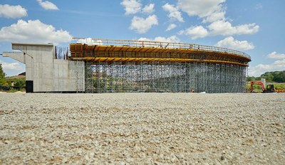 ULMA na budowie najdłuższej estakady w Małopolsce