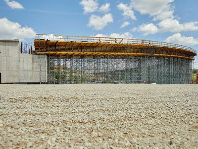 ULMA na budowie najdłuższej estakady w Małopolsce