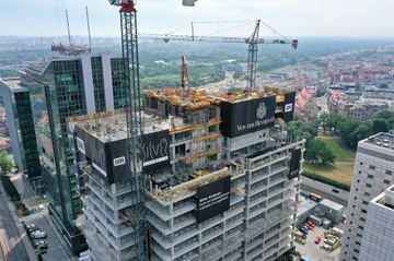 ULMA na budowie najwyższego budynku Poznania